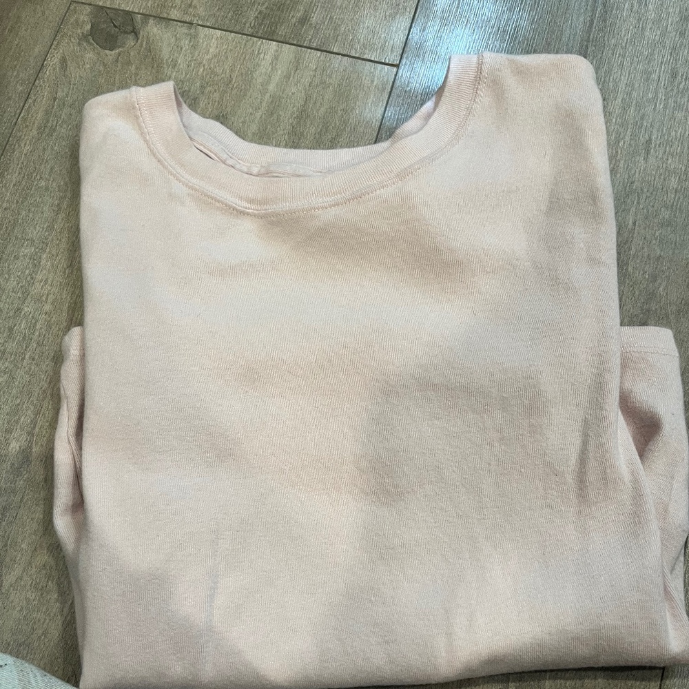 pink cotton hollister baby tee